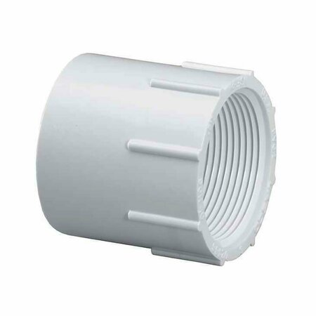 THRIFCO PLUMBING 2 Inch Slip x Female Thread PVC Adapter SCH 40 8113070